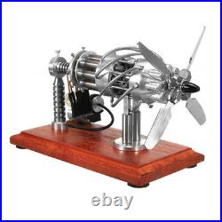 16 Cylinder Hot Air Stirling Engine Motor Model Creative Steam Power Engine Toy