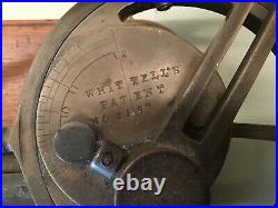 1890s Whittells patent Live steam engine & locomotive valve demonstrator RARE