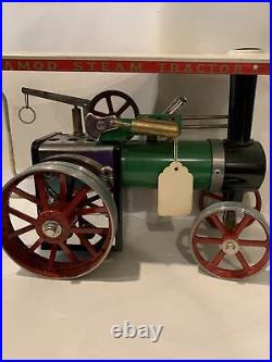 1950s OR 60s Vintage MAMOD STEAM ENGINE TRACTOR With Original Packaging