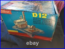1960's Wilesco D12 German Live Steam Engine Antique Toy Good Shape WithBox