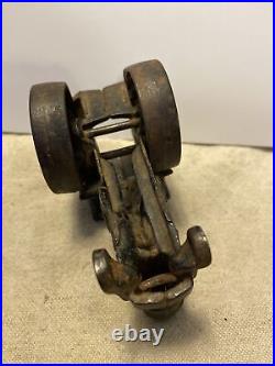 Antique Early 1900's Avery 4.5 Steam Engine Cast Iron Tractor Toy-Damaged
