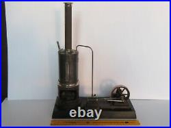 Antique Georges Carette French Vertical Tin Steam Engine Toy