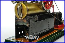 Antique German Geb. Bing Steam Engine Rare Model with Dynamo approx. 19025