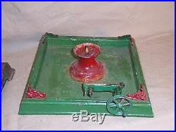 Antique Live Steam Tin Toy Water Fountain Pump and Steam Engine Vintage