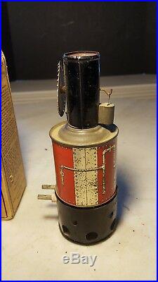 Antique The Whizzer Steam Engine Toy American Airship Co. Mansfield, Ohio