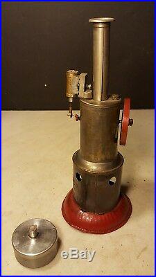 Antique Weeden Upright Toy Steam Engine Burner -Nice One