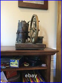 Antique steam engine toy