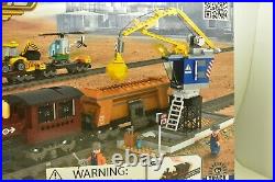 Aus25120 Imex. Ausini Elec Deluxe Train Set 964 Pcs Freight Yard Steam Engine