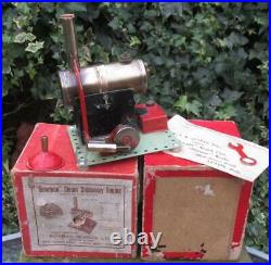 Beautiful, small but perfectly formed Bowman PW201 30's stationary steam engine
