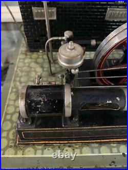 Bing Steam Engine Plant Antique Toy Model
