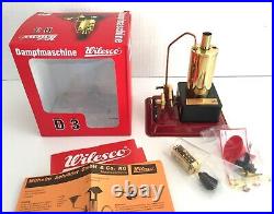 Brand new, never used WILESCO D3 toy steam engine with box 100% beautiful