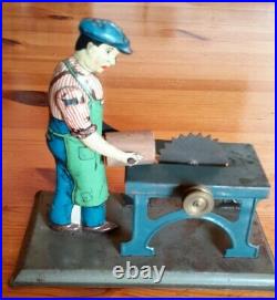 Carl Doll steam engine with accessories