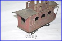 Carlisle and Finch Lionel 2in Gauge Tin Toy Caboose Parts