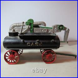 Case Steam Engine, Water Wagon, Thresher Set made 1955 USA 1/25 CA-3pc-Set-G