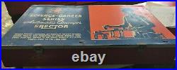 Complete A. C. Gilbert Erector 10064 Set Rocket Conveyor Plane Ride Steam Engine