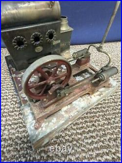 DC Doll Co Company Germany German Small Horizontal Steam Engine Vintage Parts