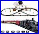 Electric Train Toy Set Railway Tracks Steam Locomotive Engine Diecast Gift Model