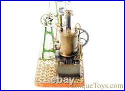 Gebrüder Bing ca. 1898 Vertical Steam Engine Mechanical Workshop #8904 German Toy