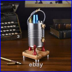 High Quality Aluminum Alloy Steam Engine Model can be started Education Toy Gift