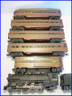 K-Line Train Lines O Gauge #3003 Toy Electric Steam Engine & Passenger Car Set