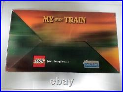 LEGO 3740 My own train Steam Locomotive Grey livery 3747 with box & instructions