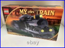 LEGO 3741 My own train Steam Locomotive Grey livery 3747 with box & instructions