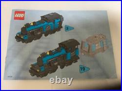 LEGO 3741 My own train Steam Locomotive Grey livery 3747 with box & instructions
