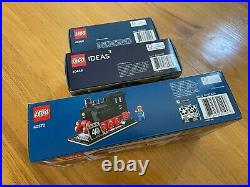 LEGO 40409 Hot Rod, 40448 Vintage Car, 40370 Steam Engine Train Lot, NEW Sealed