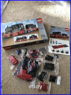 Lego 12V 7750 Locomotive steam Train 80s Boxed