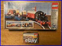 Lego 7722 Steam Cargo Train Set AND Lego 7851 Curved Rail Pieces NIB