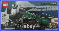 Lego EMERALD NIGHT TRAIN 10194 Creator Steam Locomotive green coal & dining car