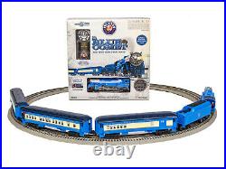 Lionel 1923070 Blue Comet Lionchief Steam Engine Passenger Toy Train Set O Gauge