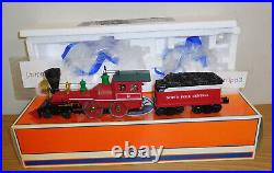 Lionel 6-18732 Christmas North Pole 4-4-0 General Steam Engine Toy Train O Gauge
