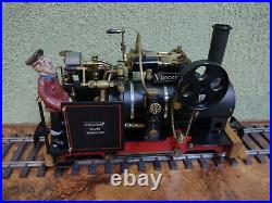 Live Steam Locomotive Regner Vincent Gauge 1 or 0
