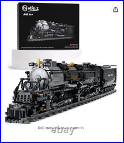 Locomotive Steam Train Building Set 1,600+ Pieces Massive Build Collectible