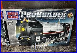 MEGA BLOKS ProBuilder #9778 STEAM EXPRESS Train Locomotive Master Series 2004