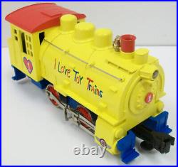 MTH 30-1208-0 O Gauge I Love Toy Trains 0-4-0 Dockside Steam Locomotive #1 EX