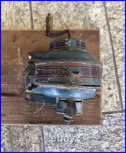 Marke Hess Dynamobil #59-62 Rotary Mill Factory Hand Crank Tin Steam Engine Toy
