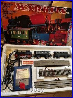 Marklin 2900 Steam Locomotive Set Ho Gauge Vintage Toy