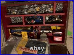 Meccano sets combined all England inc steam engine