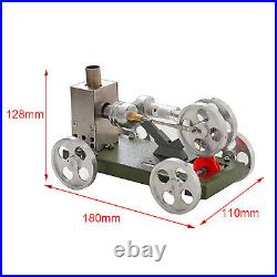 Metal Mini Steam Stirling Engine Motor Car Model DIY Science Toy Creative