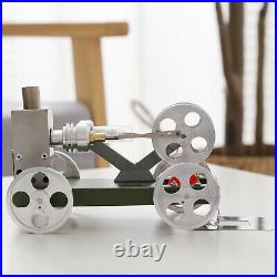 Mini Hot Air Stirling Engine Model Motor Steam Power Car Model Educational Toy