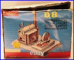 Minty Vintage Wilesco D 8 Model Toy Steam Engine Made in West Germany & BONUS