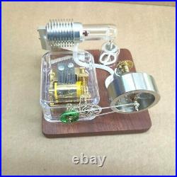 Music Box Stirling Engine Model Steam Engine External Combustion Physics Toy