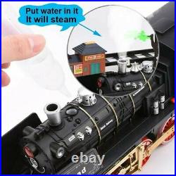 New Automatic(Battery)Toy Train-Full Pack+Remote Control, Sound&Steam Function
