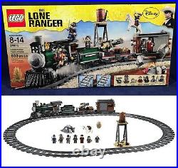 New LONE RANGER Lego 79111 CONSTITUTION TRAIN CHASE Steam Locomotive TRACK