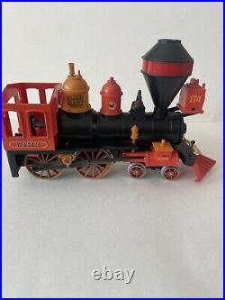 Playmobil Vintage 4034 Steaming Mary Western Railway Locomotive Train WORKING