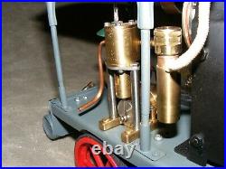 Portable DC Electric Generator with Steam Engine