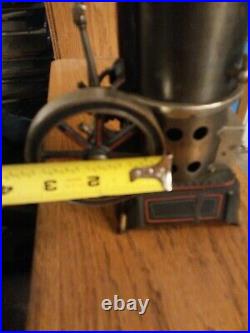 RARE! ANTIQUE DOLL VIRTICAL STEAM ENGINE ENGINE TOY NUMBER 858/p