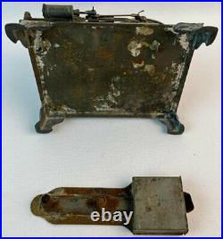 RARE Antique 1890 Weeden Tin and Brass Toy Steam Engine